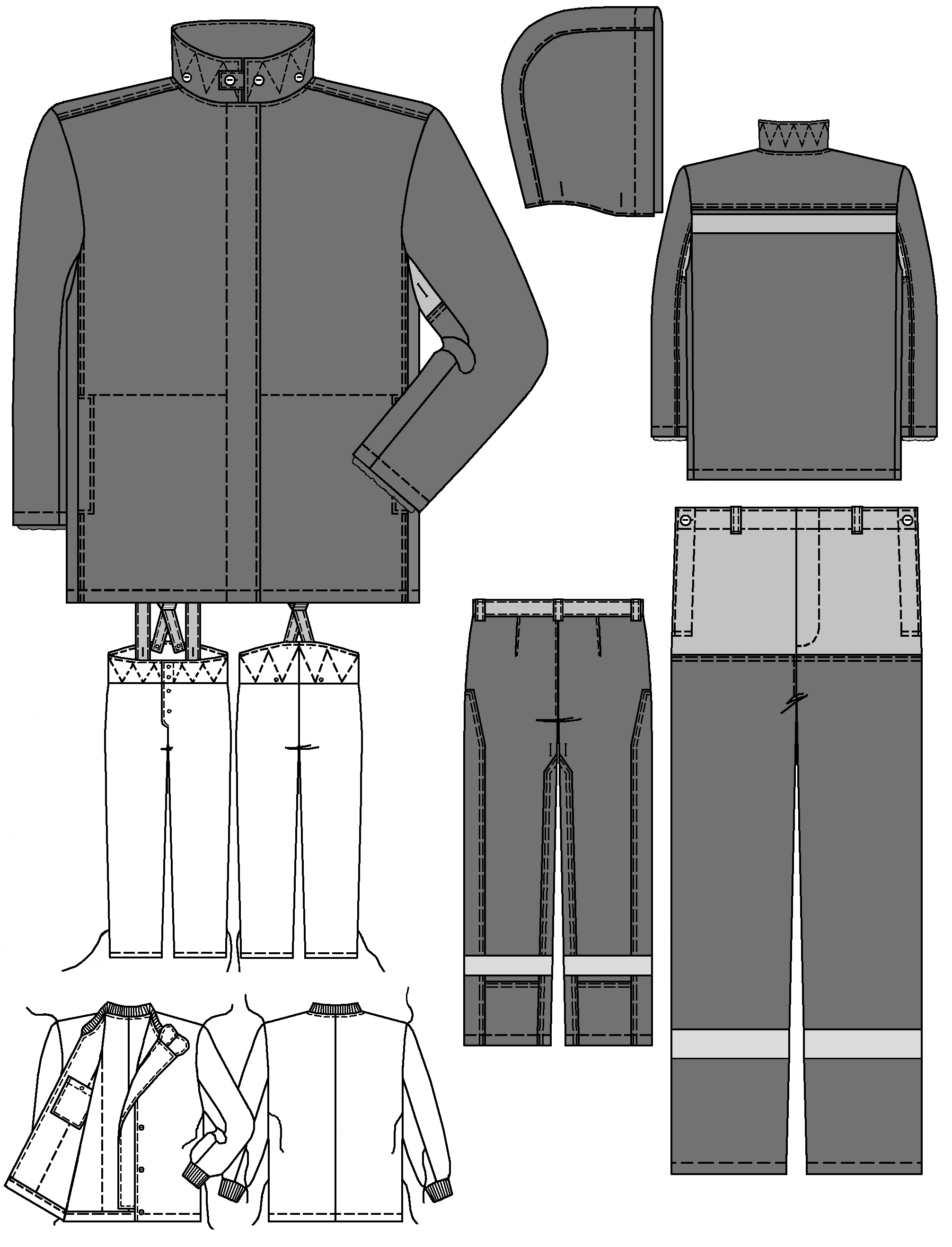 Костюм сварщика зимний «5097АЛС»
