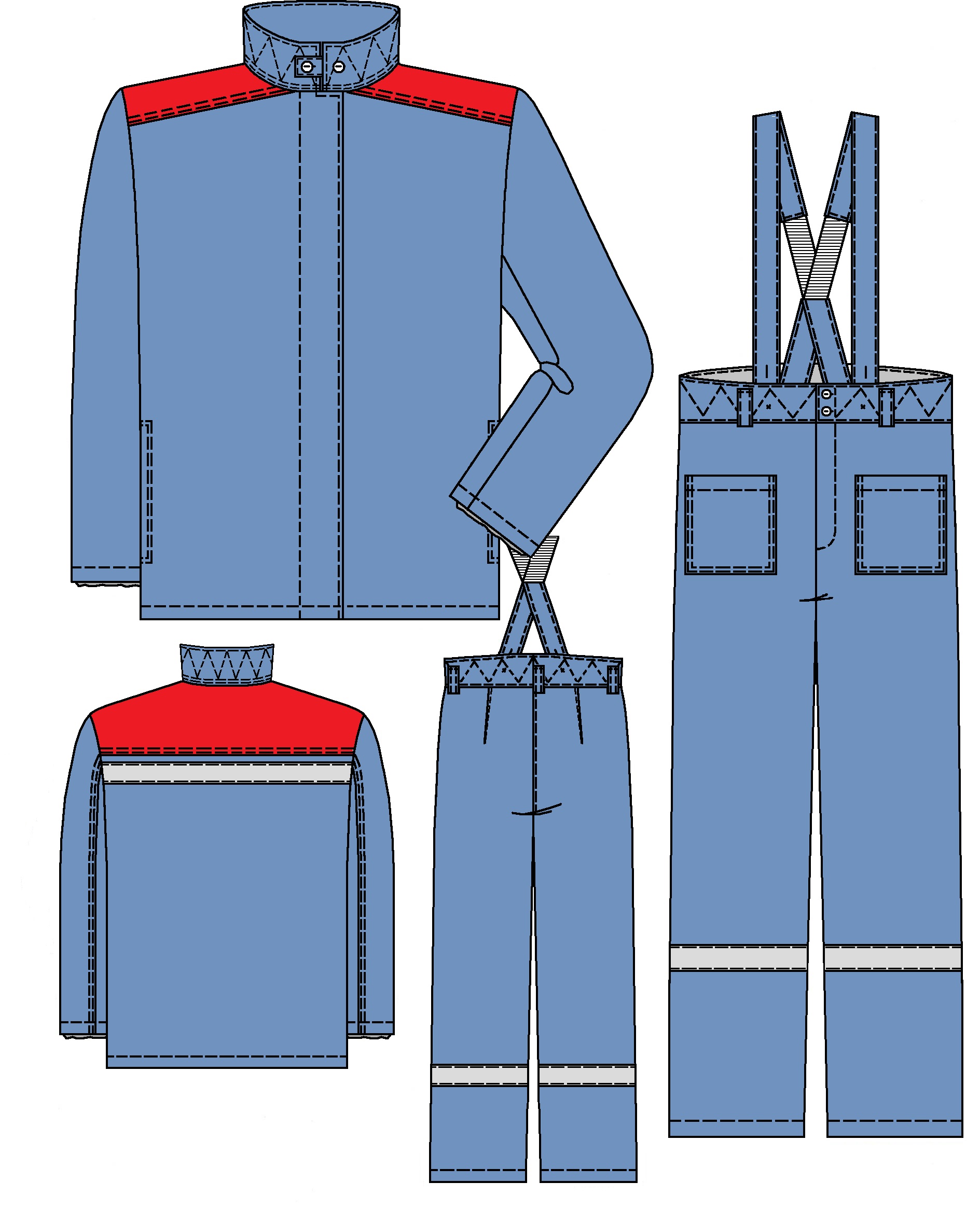 Костюм сварщика летний «5105ЛС»