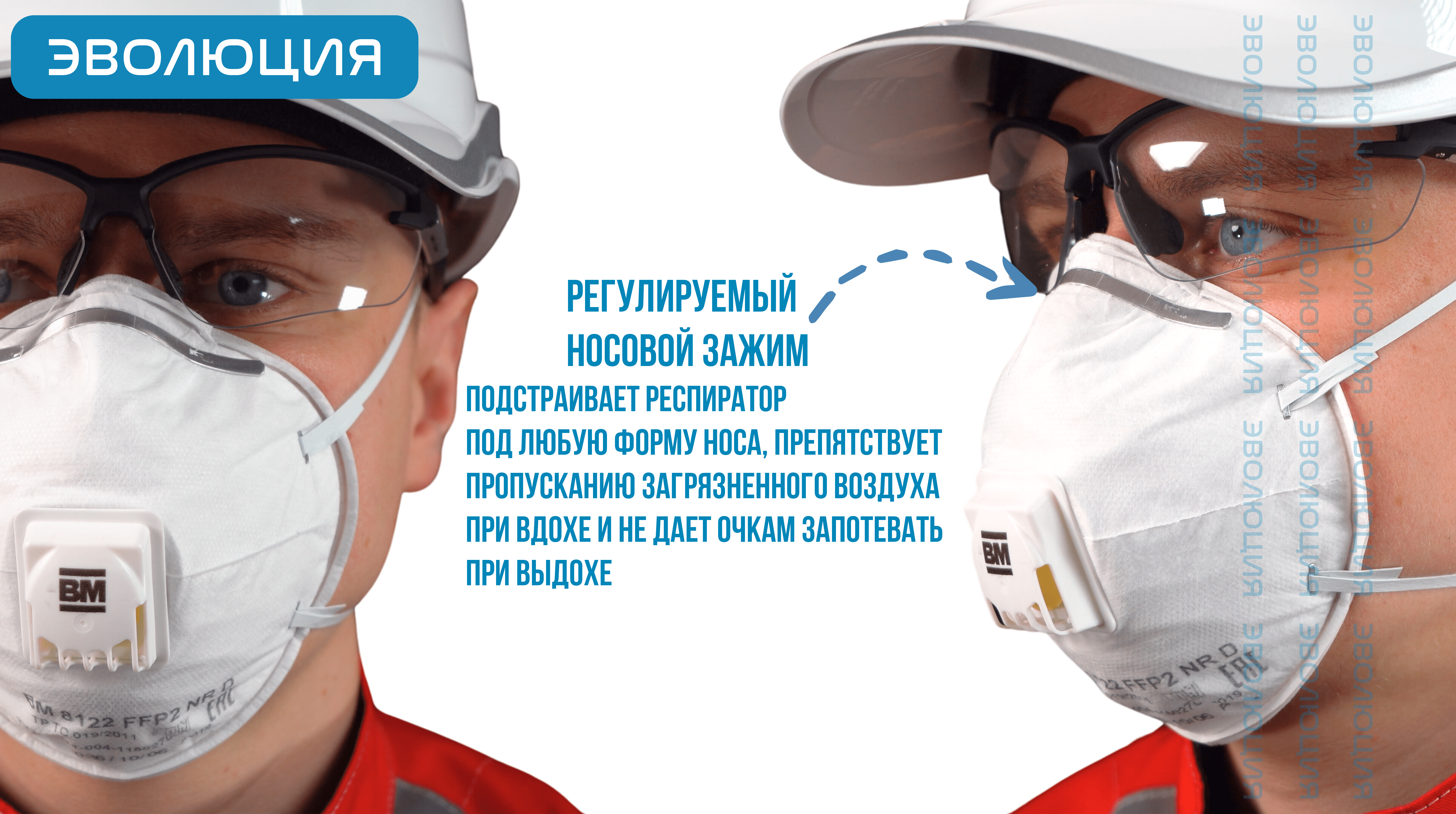  Респиратор «ВМ 8122» (FFP2, с клапаном)