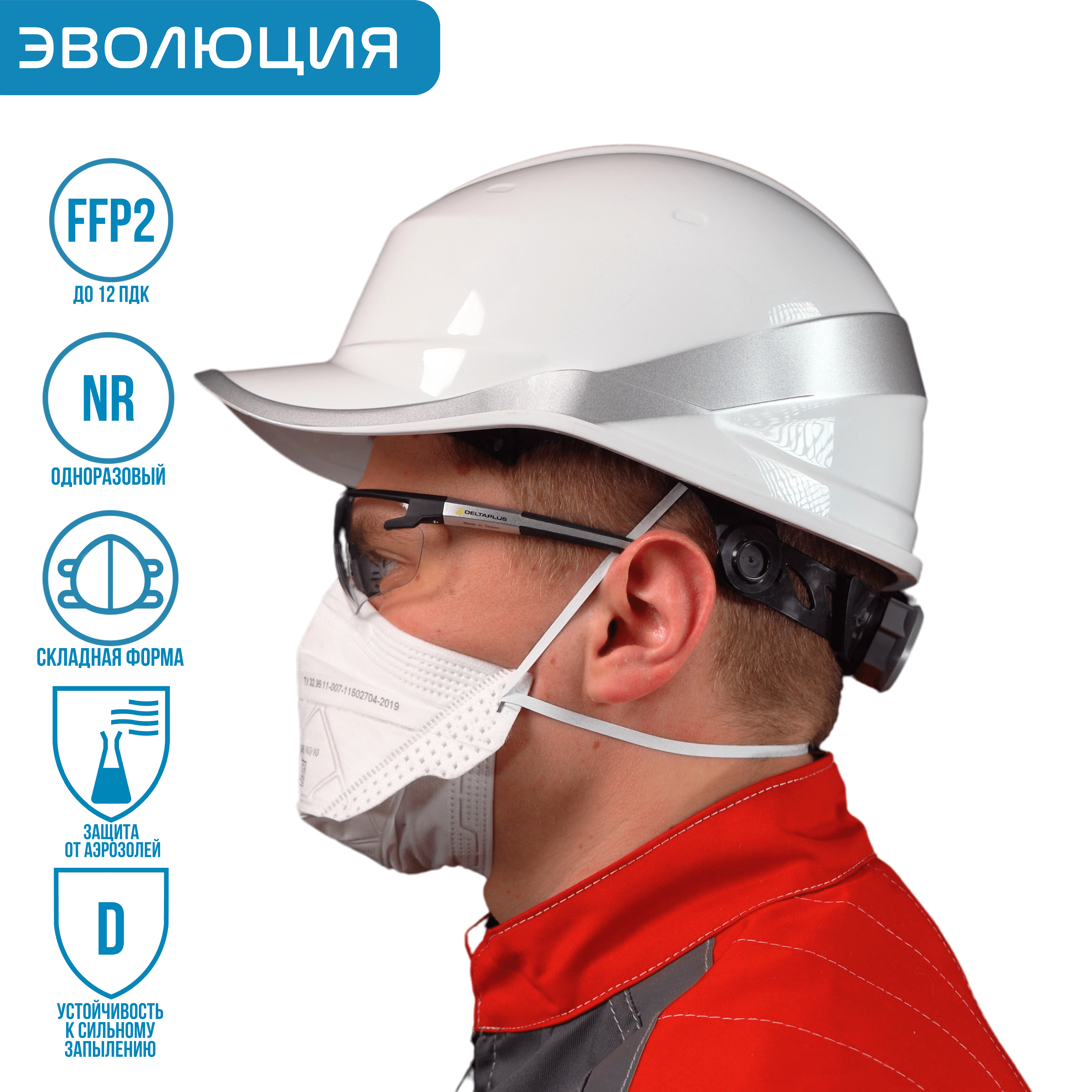 Респиратор «ВМ 9152» (FFP2)