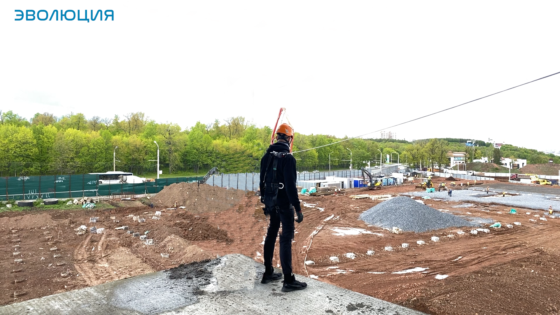 Комплект горизонтальной анкерной линии BATILIGNE 15 метров