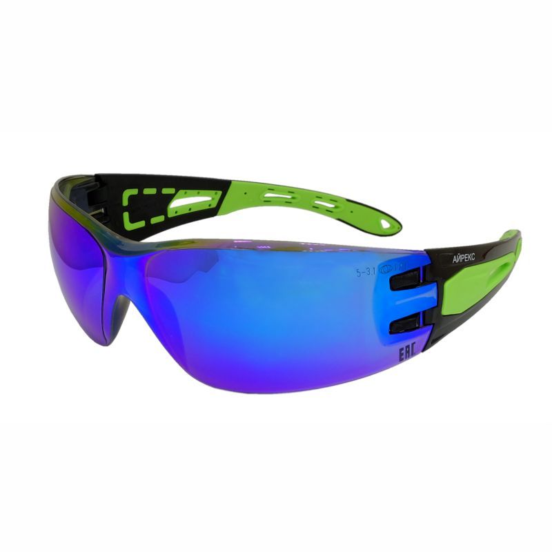 Очки защитные «O16 Айрекс» Revo blue (5-3,1 PC) зеркальные