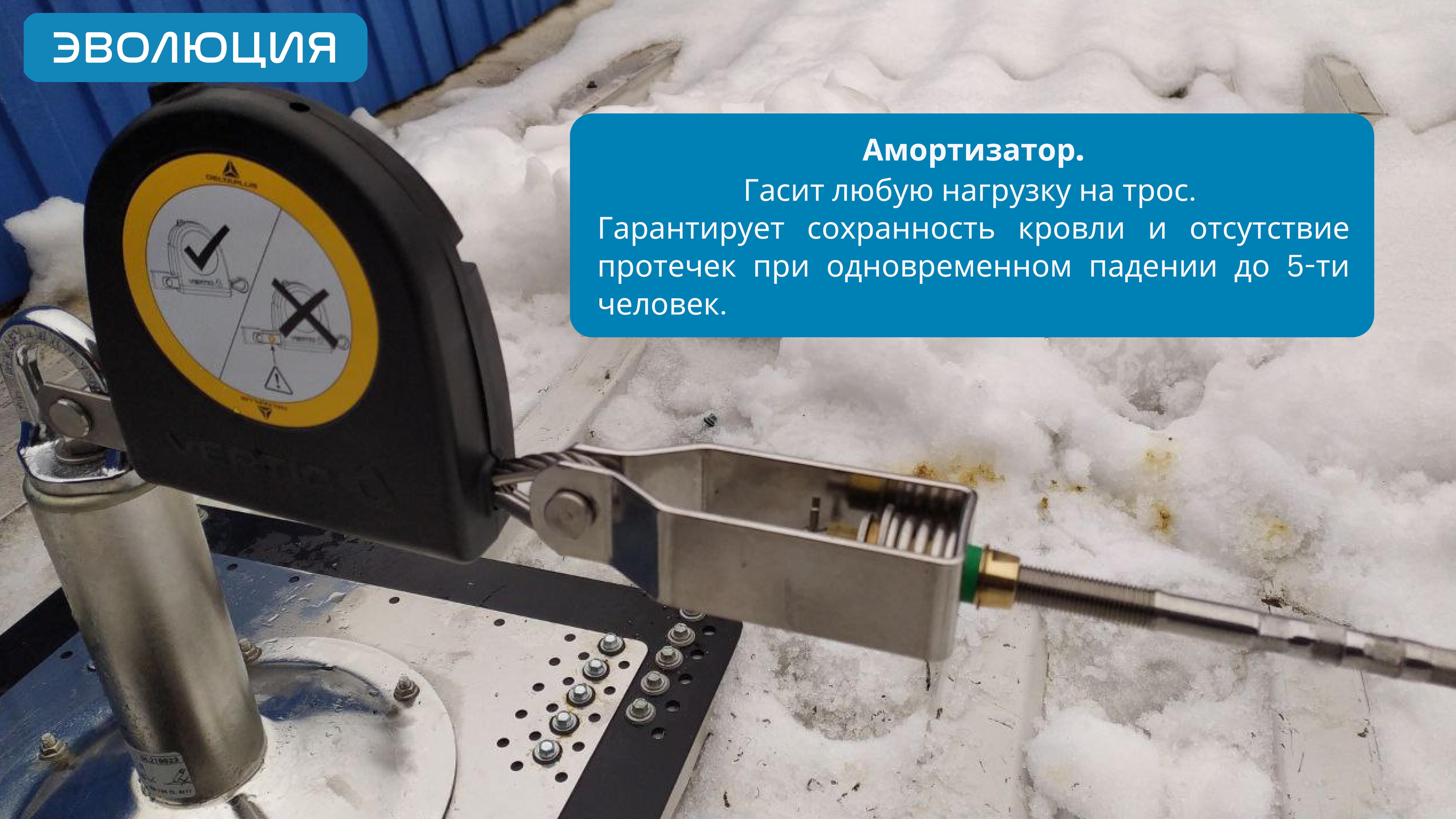 ПВХ-кровля. Анкерные линии