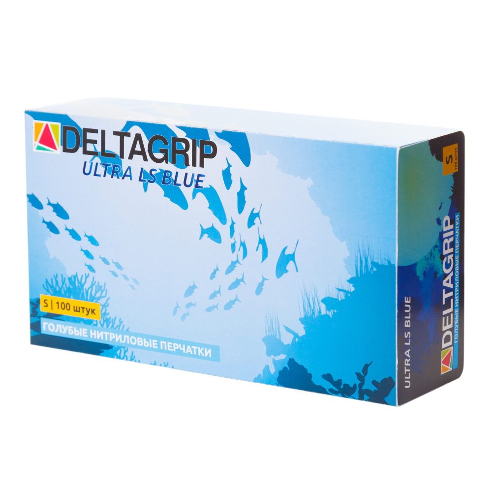 Перчатки нитриловые «Deltagrip Ultra LS» (нестерильные, неопудренные)
