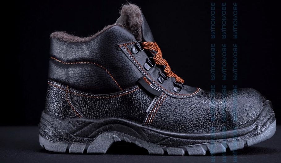 Ботинки «5208ВМК» утепленные (кожа, шерстин, ПУ-ТПУ)