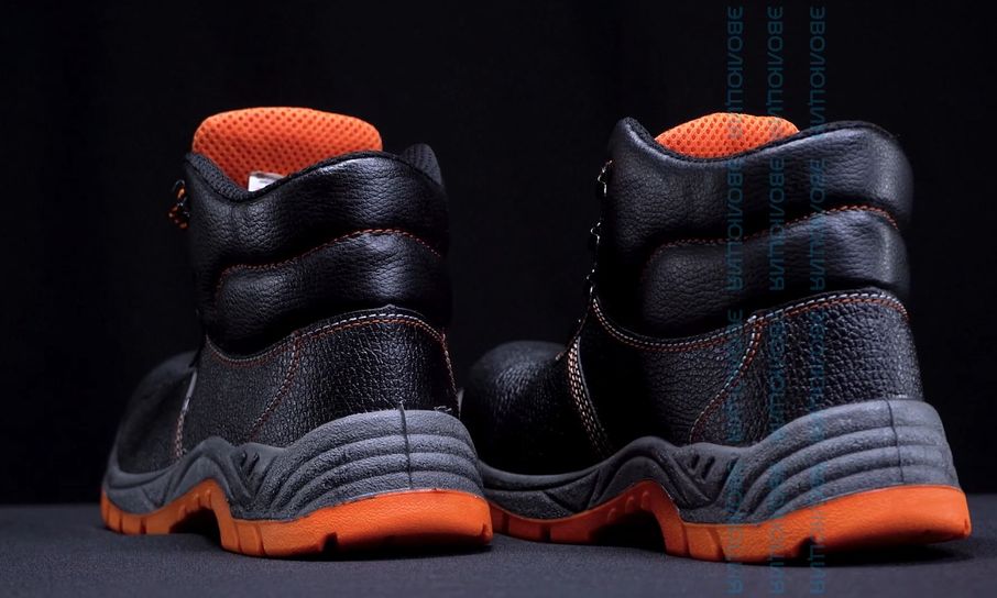 Ботинки рабочие «5208К» (кожа, ПУ-ТПУ)