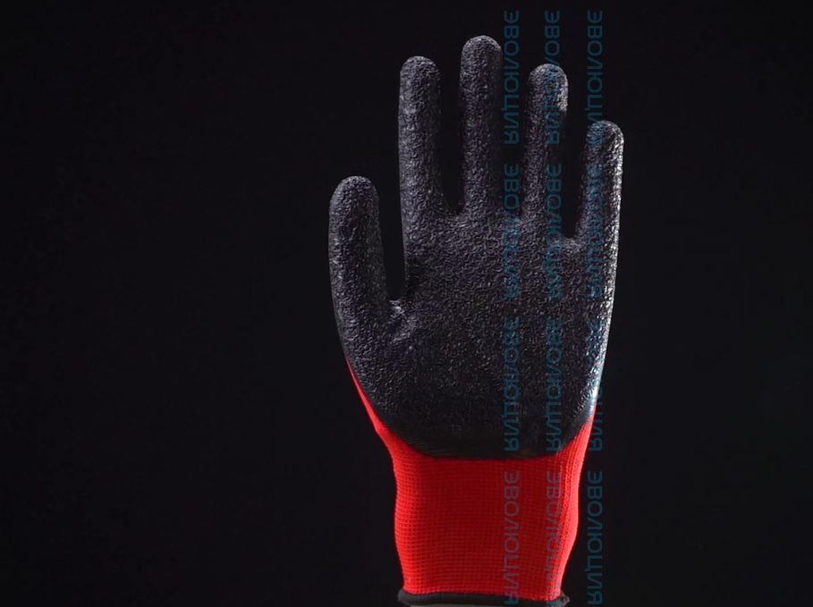 Перчатки нейлоновые «LatexFtex» с латексным покрытием