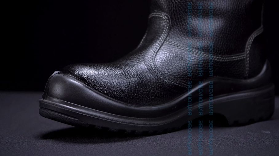 Сапоги утепленные «С35» (кожа, натуральный мех, ПУ-Нитрил)