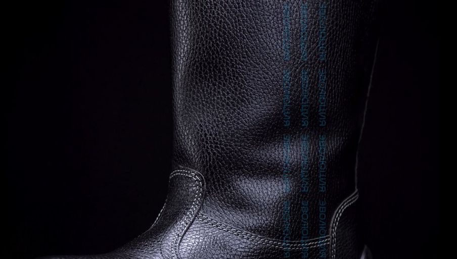 Сапоги утепленные «С35» (кожа, натуральный мех, ПУ-Нитрил)