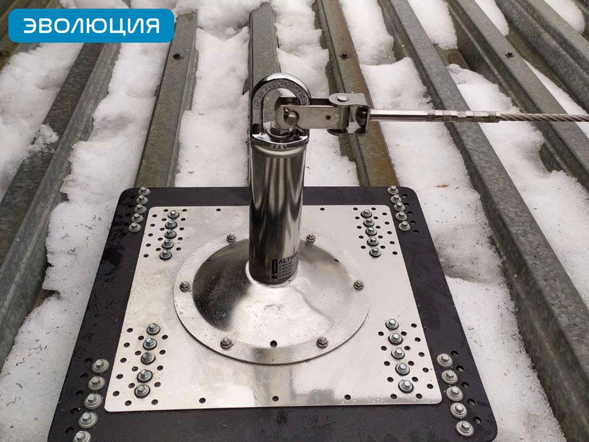 Профнастил. Анкерная линия