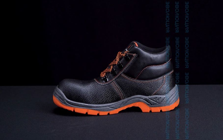 Ботинки рабочие «5208К» (кожа, ПУ-ТПУ)