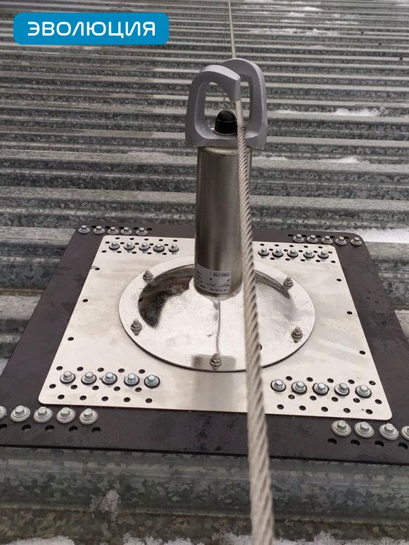 Профнастил. Анкерная линия