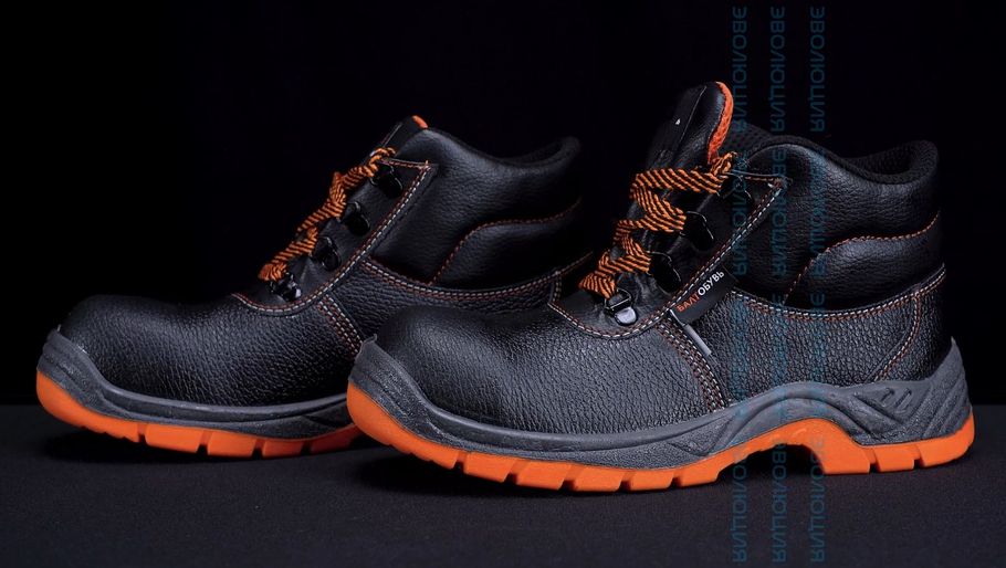 Ботинки рабочие «5208К» (кожа, ПУ-ТПУ)