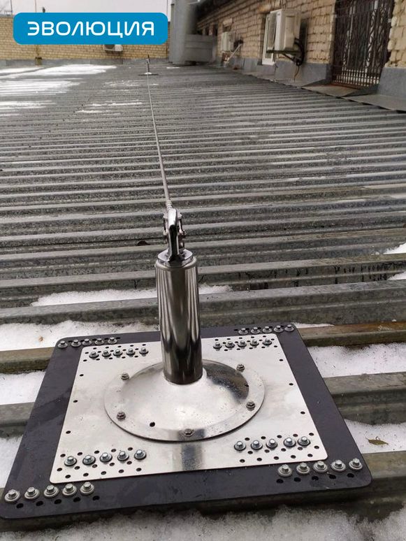 Профнастил. Анкерная линия