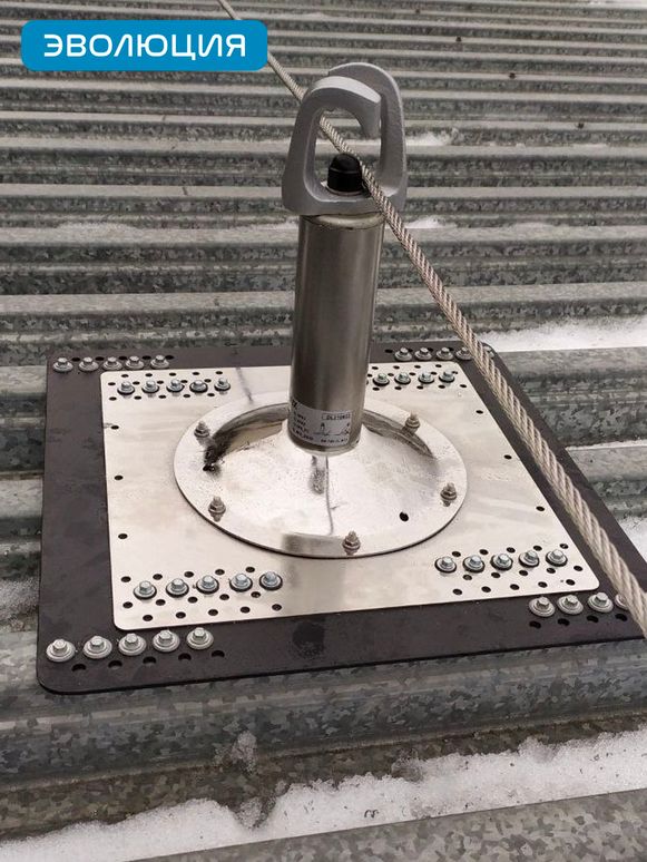 Профнастил. Анкерная линия