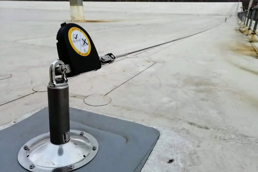 ПВХ-кровля. Анкерные линии