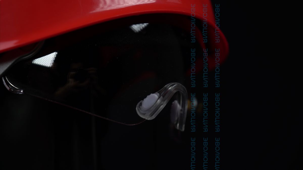 Очки защитные «Fuego» для защитных касок