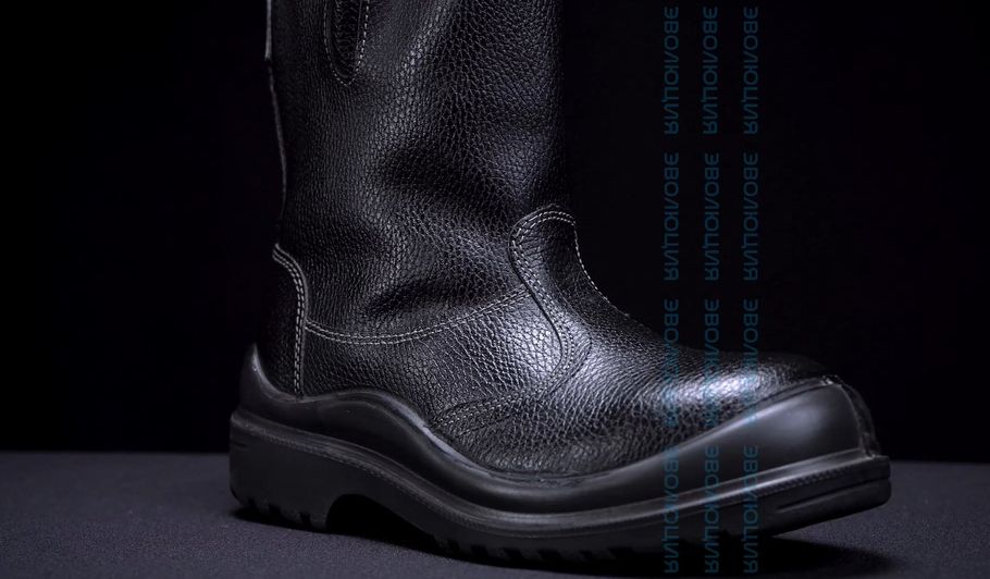 Сапоги утепленные «С35» (кожа, натуральный мех, ПУ-Нитрил)