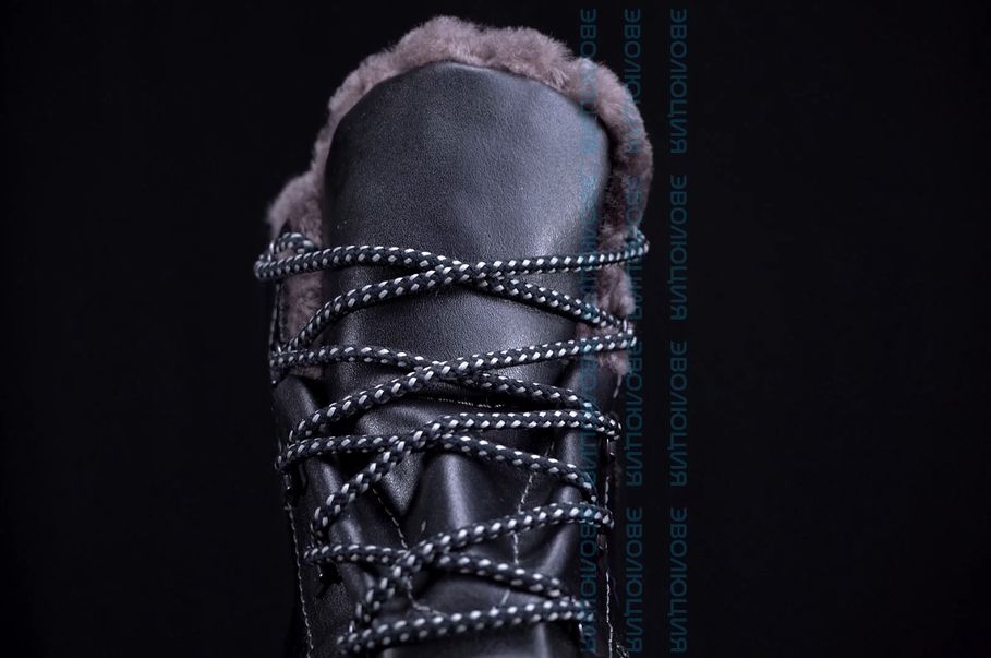 Ботинки «С22» утепленные для ИТР (кожа, натуральный мех, ПУ-ТПУ)