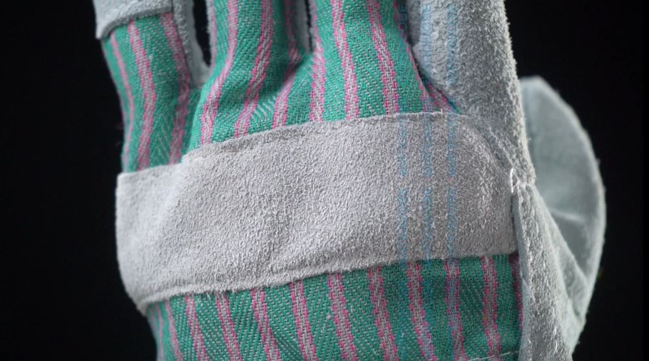 Перчатки комбинированные «0112» спилковые