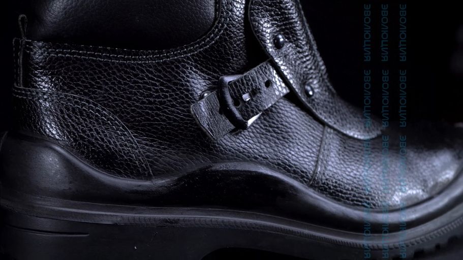 Ботинки сварщика «C90» (кожа, ПУ/Нитрил)