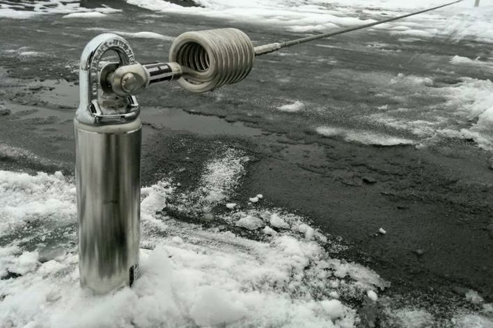 Бетонная кровля. Анкерные линии