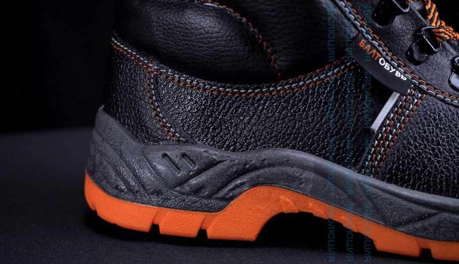 Ботинки рабочие «5208К» (кожа, ПУ-ТПУ)