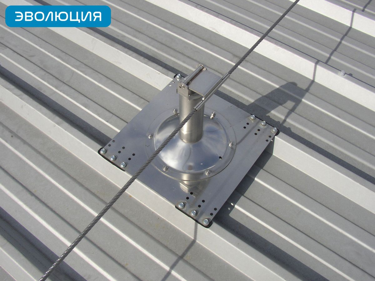 Профнастил. Анкерная линия