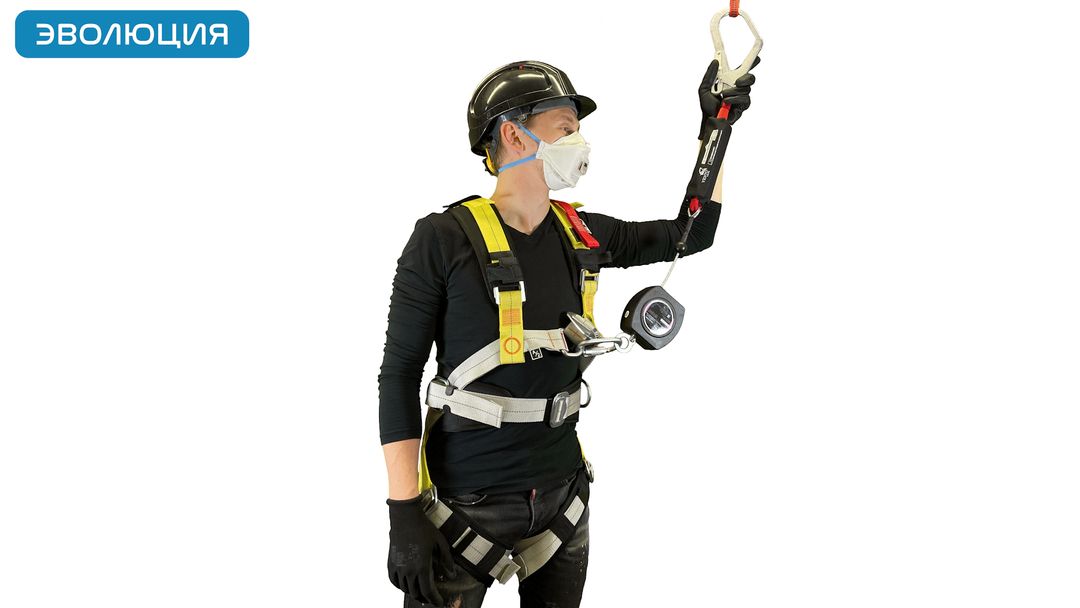 Блокирующее устройство «НВ-02 трос», 2 м, карабин 55 мм