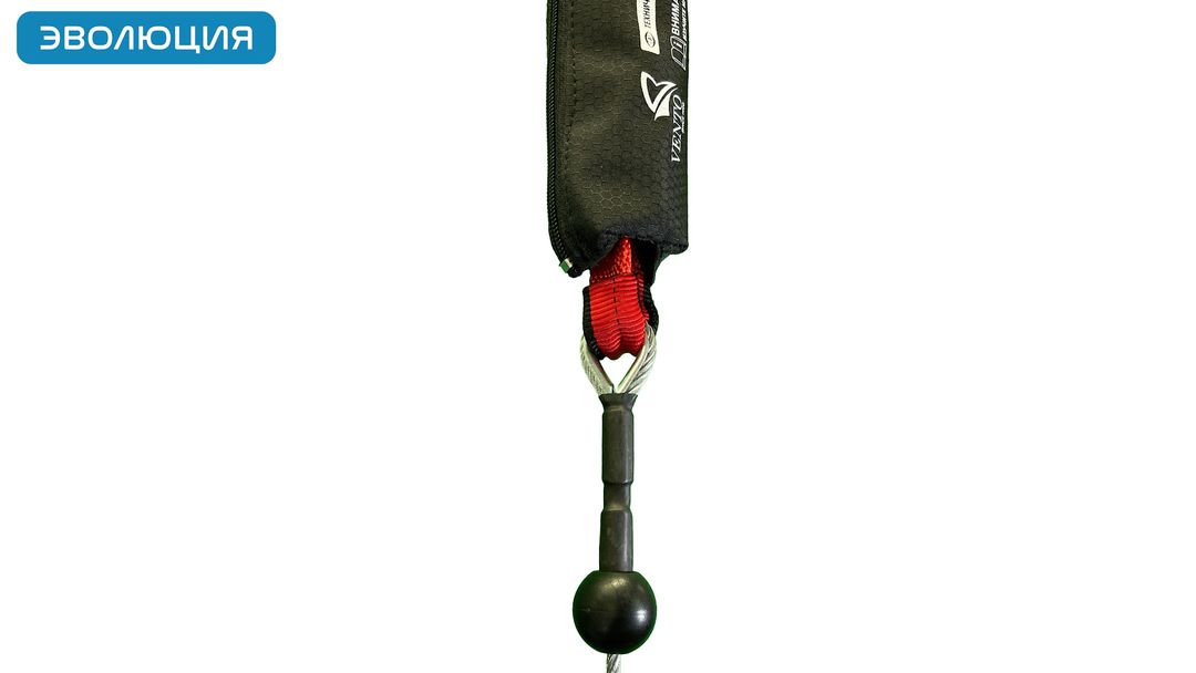 Блокирующее устройство «НВ-02 трос», 2 м, карабин 55 мм