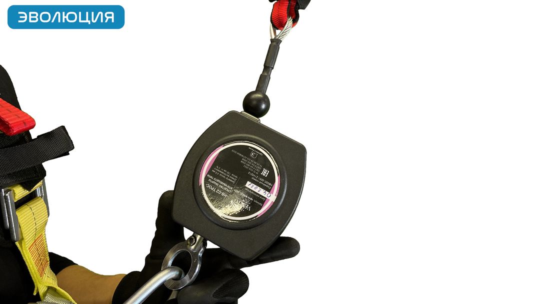 Блокирующее устройство «НВ-02 трос», 2 м, карабин 55 мм