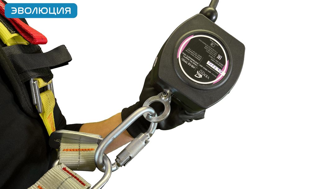Блокирующее устройство «НВ-02 трос», 2 м, карабин 55 мм