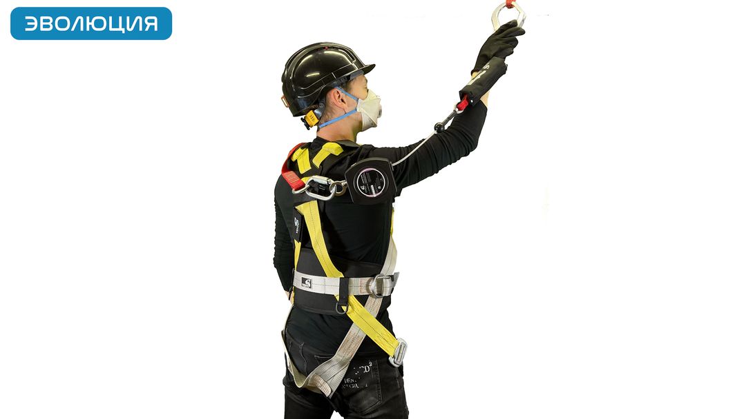 Блокирующее устройство «НВ-02 трос», 2 м, карабин 55 мм