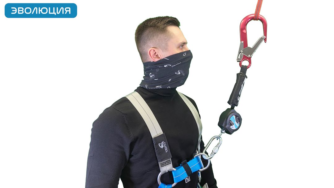 Блокирующее устройство «НВ-02 трос», 2 м, карабин 63 мм