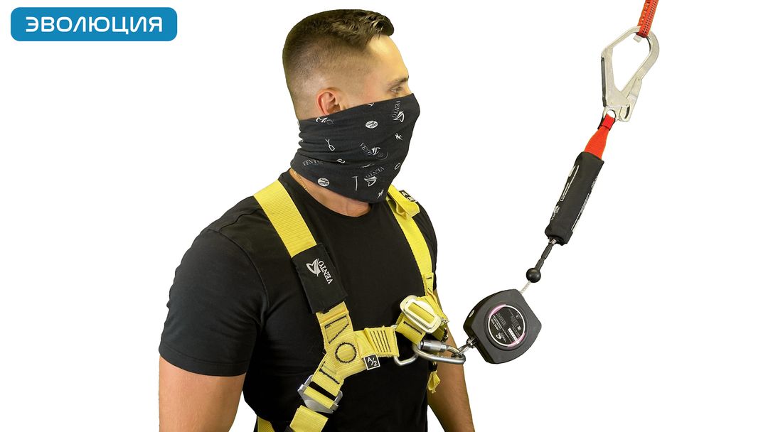 Блокирующее устройство «НВ-02 трос», 2 м, карабин 55 мм