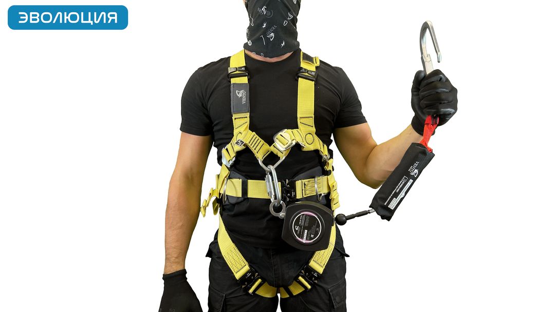 Блокирующее устройство «НВ-02 трос», 2 м, карабин 55 мм