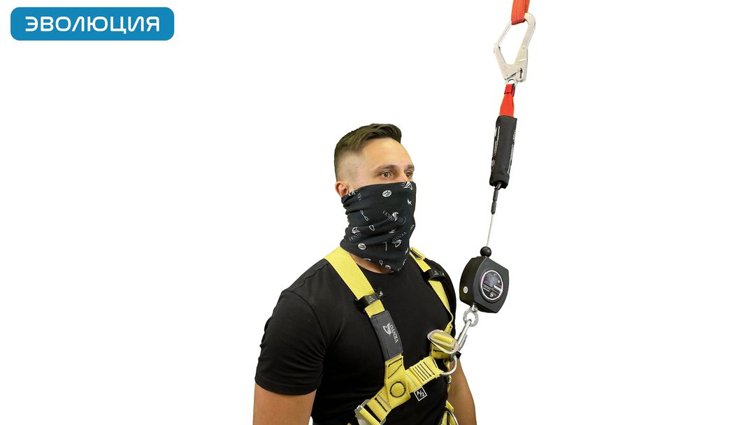 Блокирующее устройство «НВ-02 трос», 2 м, карабин 55 мм