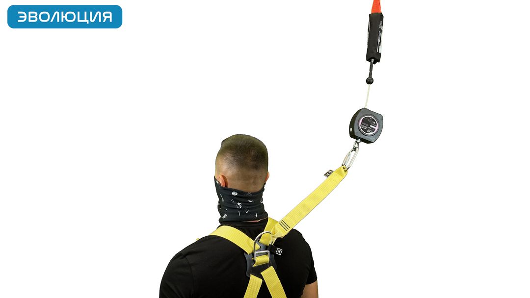 Блокирующее устройство «НВ-02 трос», 2 м, карабин 55 мм