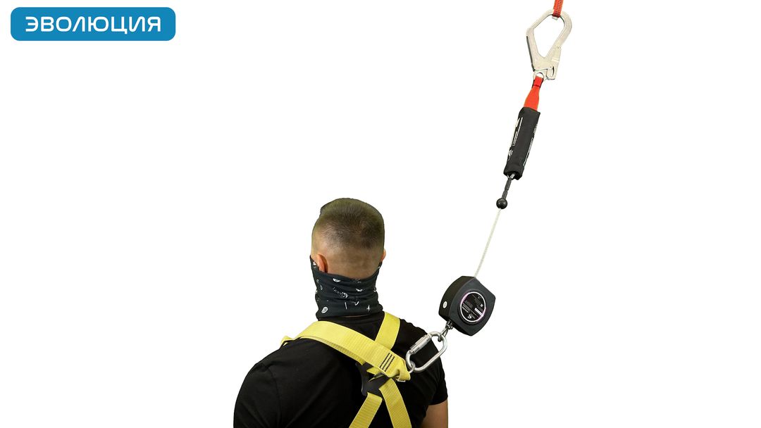 Блокирующее устройство «НВ-02 трос», 2 м, карабин 55 мм