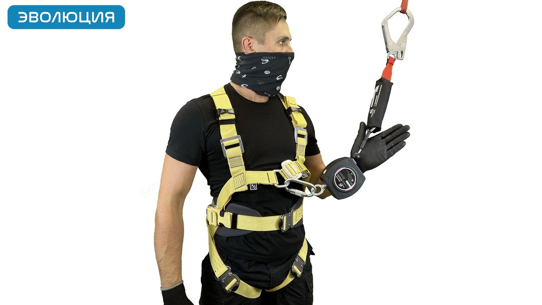 Блокирующее устройство «НВ-02 трос», 2 м, карабин 55 мм