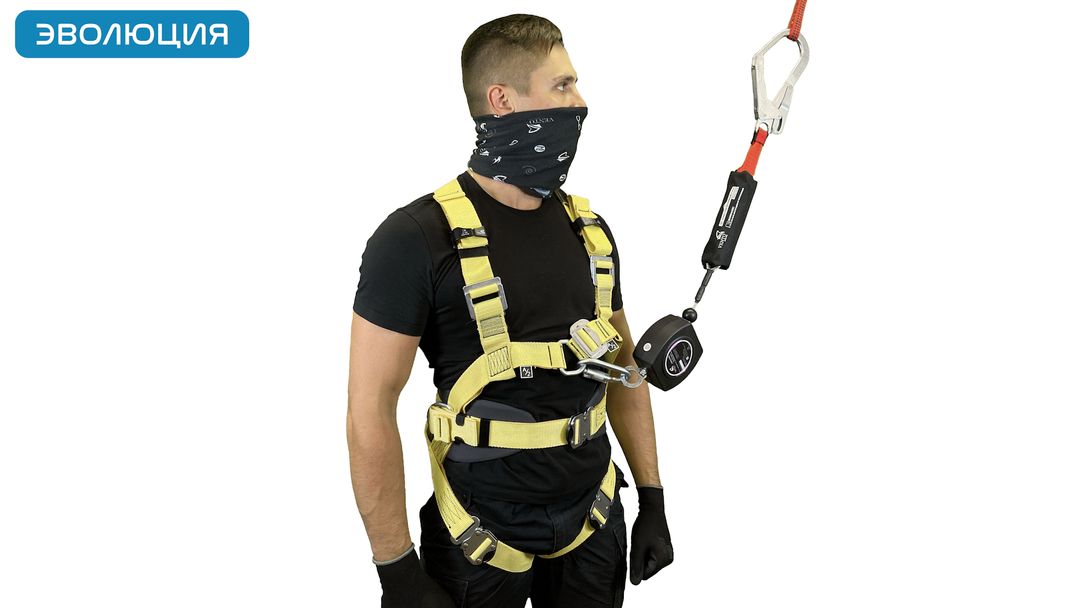 Блокирующее устройство «НВ-02 трос», 2 м, карабин 55 мм