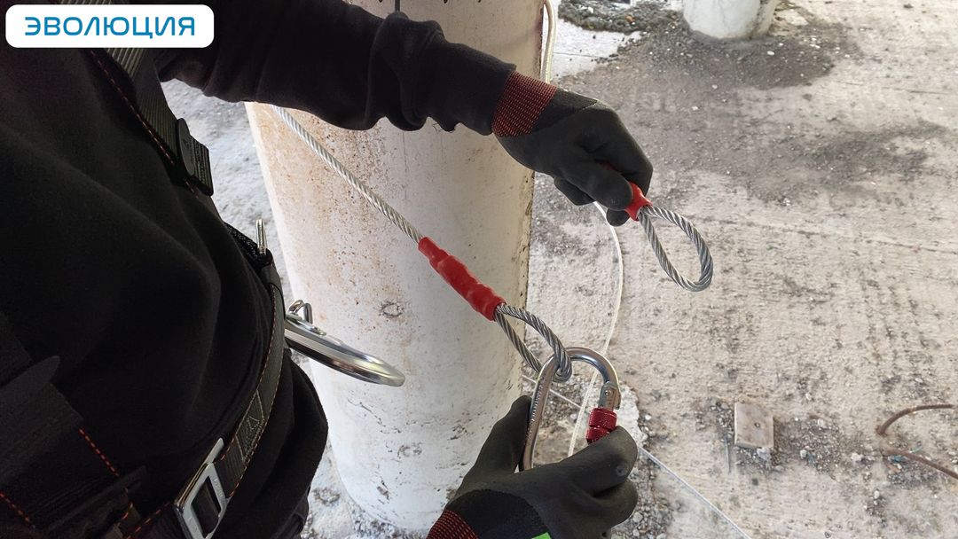 Комплект горизонтальной анкерной линии BATILIGNE 15 метров