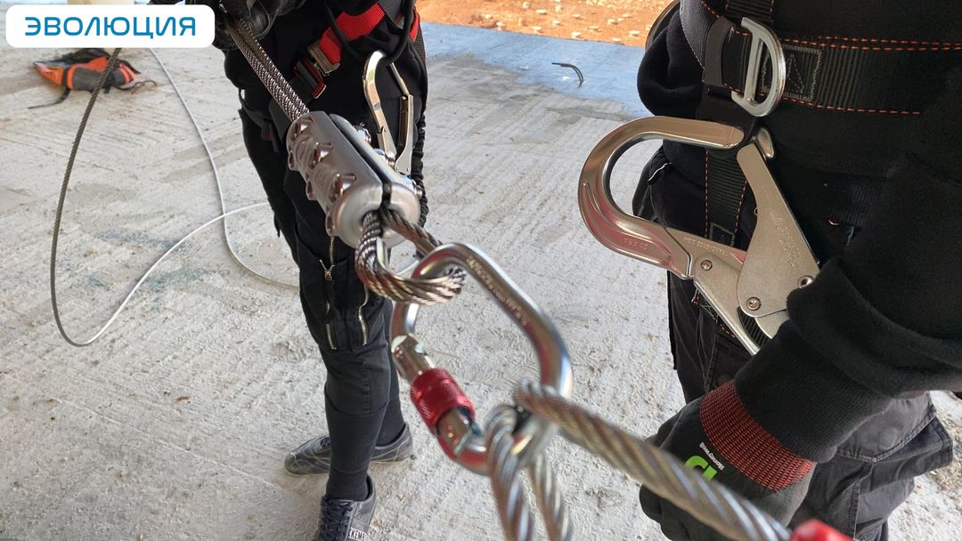 Комплект горизонтальной анкерной линии BATILIGNE 15 метров