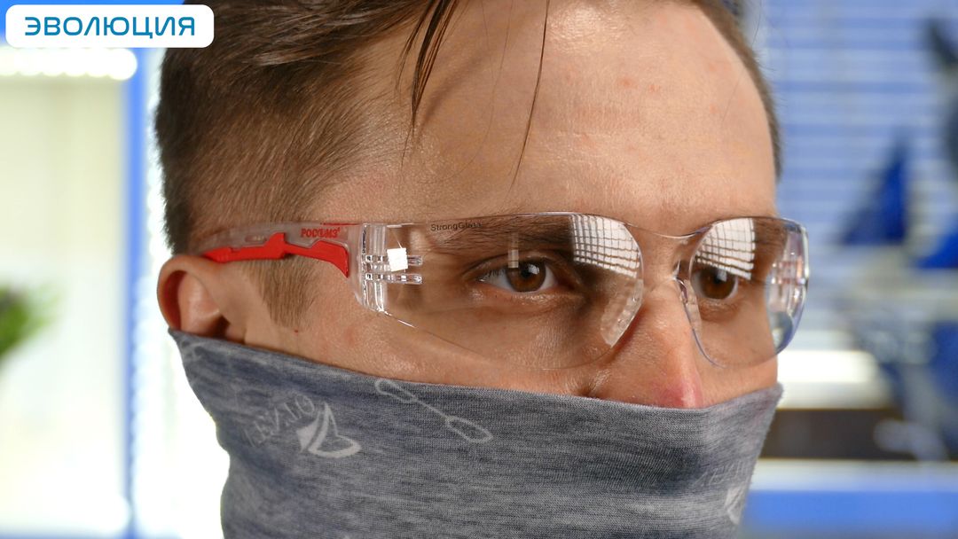 Очки для газосварки «О15 Hammer Active» Strong Glass 