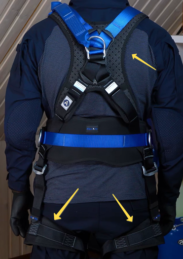 Привязь страховочная «DVX 08»  