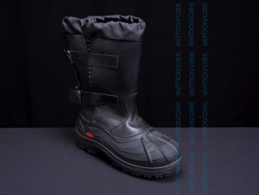 Сапоги утепленные «A-06» (5-ти слойный чулок, кожа)