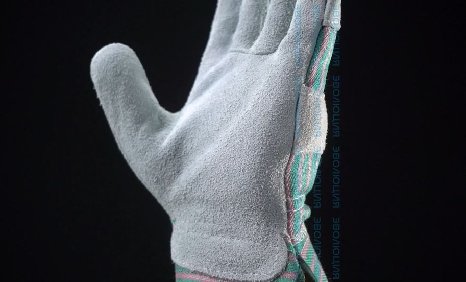 Перчатки комбинированные «0112» спилковые