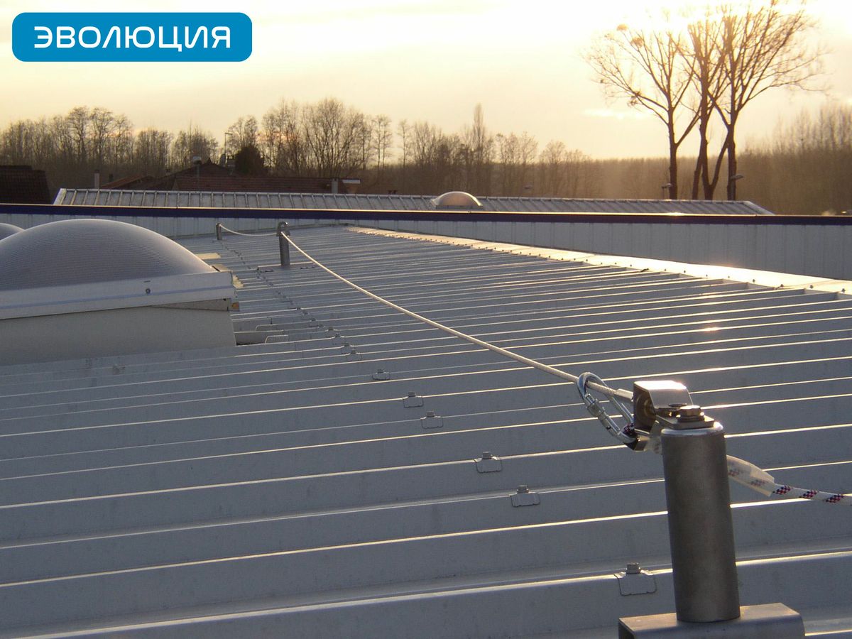 Профнастил. Анкерная линия