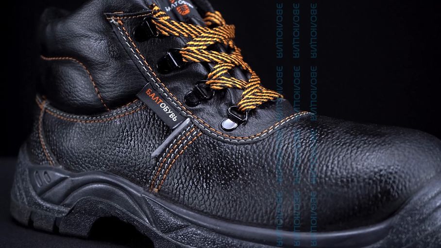 Ботинки рабочие «3208» (кожа, ПУ)