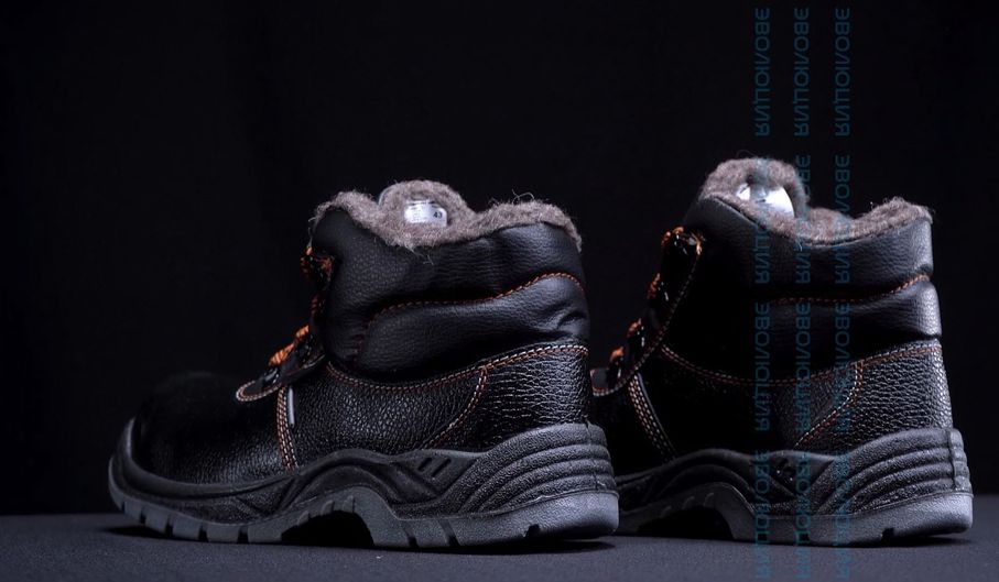 Ботинки «5208ВМК» утепленные (кожа, шерстин, ПУ-ТПУ)